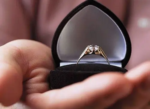 How to give a wedding ring