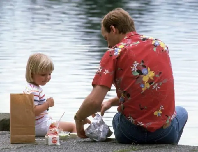 Come un padre può passare il tempo con i bambini